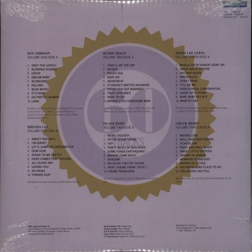 Various-50s/Rock & Roll/Rockabilly Legends & Heroes - Sealed 3-LP vinyl record set (Triple LP Album) UK 50V3LLE873989