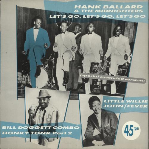 Various-50s/Rock & Roll/Rockabilly Let's Go, Let's Go, Let's Go 12" vinyl single (12 inch record / Maxi-single) UK 50V12LE525086