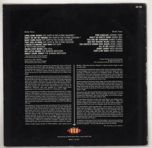 Various-50s/Rock & Roll/Rockabilly Modern Rock'N'Roll And Rockabilly vinyl LP album (LP record) UK 50VLPMO737196