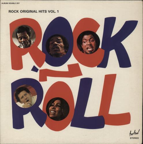 Various-50s/Rock & Roll/Rockabilly Rock 'N Roll (Rock Original Hits Vol. 1) vinyl LP album (LP record) French 50VLPRO867845