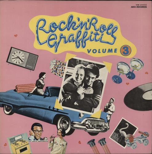 Various-50s/Rock & Roll/Rockabilly Rock 'N' Roll Graffiti vinyl LP album (LP record) Japanese 50VLPRO873846