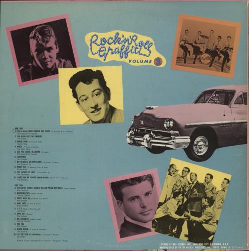 Various-50s/Rock & Roll/Rockabilly Rock 'N' Roll Graffiti vinyl LP album (LP record) Japanese 50VLPRO873846