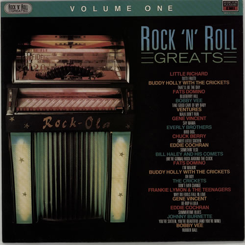 Various-50s/Rock & Roll/Rockabilly Rock N Roll Greats Volumes 1 & 2 2-LP vinyl record set (Double LP Album) UK 50V2LRO616511