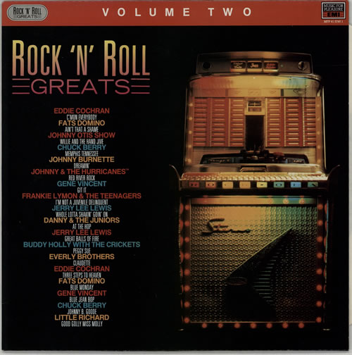 Various-50s/Rock & Roll/Rockabilly Rock N Roll Greats Volumes 1 & 2 2-LP vinyl record set (Double LP Album) UK 50V2LRO616511