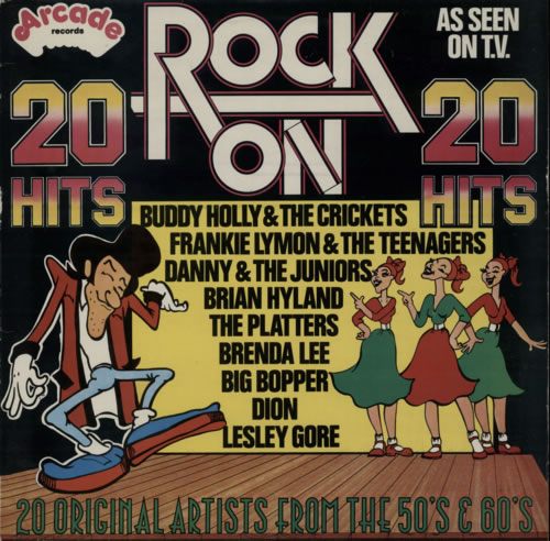 Various-50s/Rock & Roll/Rockabilly Rock On vinyl LP album (LP record) UK 50VLPRO331322