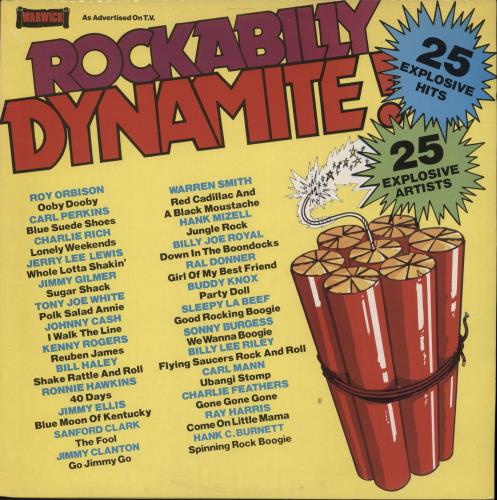 Various-50s/Rock & Roll/Rockabilly Rockabilly Dynamite vinyl LP album (LP record) UK 50VLPRO558577