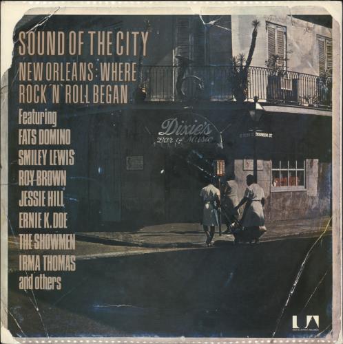 Various-50s/Rock & Roll/Rockabilly Sound Of The City - New Orleans, Where Rock' N Roll Began vinyl LP album (LP record) UK 50VLPSO708955