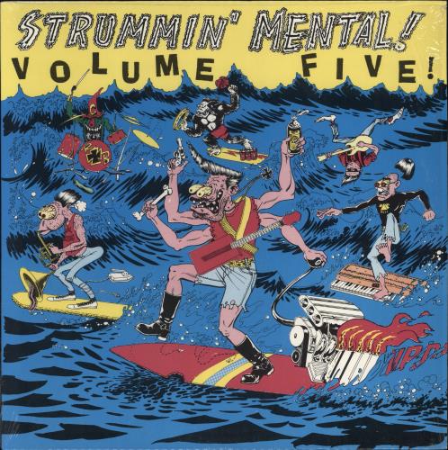 Various-50s/Rock & Roll/Rockabilly Strummin' Mental! Volume Five! vinyl LP album (LP record) UK 50VLPST778521