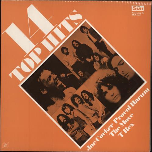 Various-60s & 70s 14 Top Hits + Posters vinyl LP album (LP record) UK SVALPTO783005