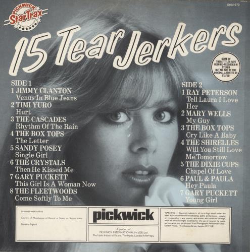 Various-60s & 70s 15 Tear Jerkers vinyl LP album (LP record) UK SVALPTE314276