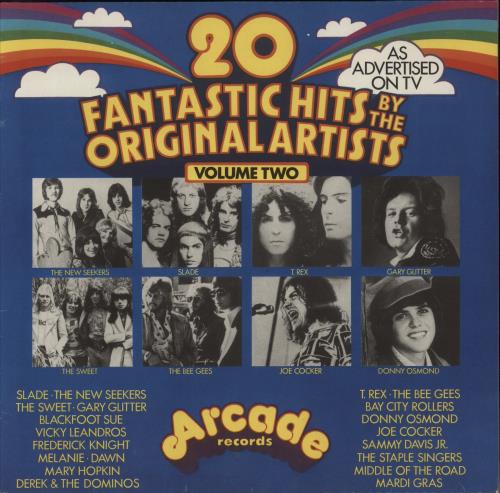 Various-60s & 70s 20 Fantastic Hits Volume Two vinyl LP album (LP record) UK SVALPFA293700