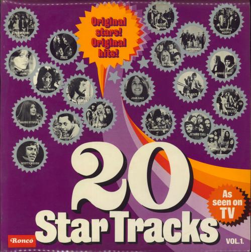 Various-60s & 70s 20 Star Tracks Vol. 1 vinyl LP album (LP record) UK SVALPST666116