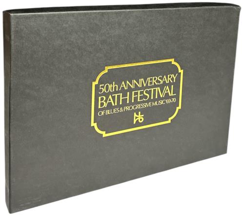 Various-60s & 70s Bath Festival Of Blues & Progressive Music - 50th Anniversary Boxset 3-CD album set (Triple CD) UK SVA3CBA874056