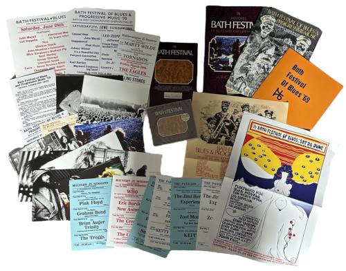Various-60s & 70s Bath Festival Of Blues & Progressive Music - 50th Anniversary Boxset 3-CD album set (Triple CD) UK SVA3CBA874056