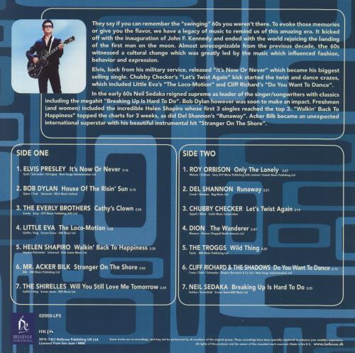 Various-60s & 70s Best Of The 60's vinyl LP album (LP record) UK SVALPBE825590