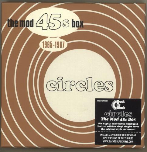Various-60s & 70s Circles: The Mod 45s Box 1965-1967 7" single box set UK SVA7XCI715899