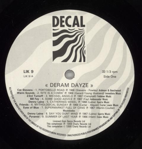 Various-60s & 70s Deram Dayze vinyl LP album (LP record) UK SVALPDE875647