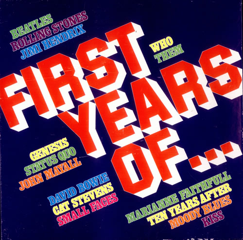 Various-60s & 70s First Years Of... box set French SVABXFI529862