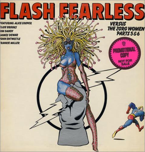 Various-60s & 70s Flash Fearless Versus The Zorg Women vinyl LP album (LP record) US SVALPFL357604