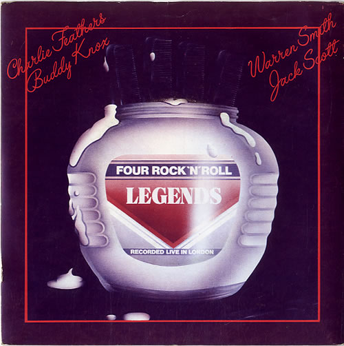 Various-60s & 70s Four Rock'N'Roll Legends 7" vinyl single (7 inch record / 45) UK SVA07FO622748