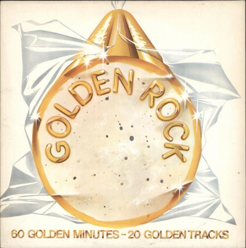 Various-60s & 70s Golden Rock vinyl LP album (LP record) UK SVALPGO617027