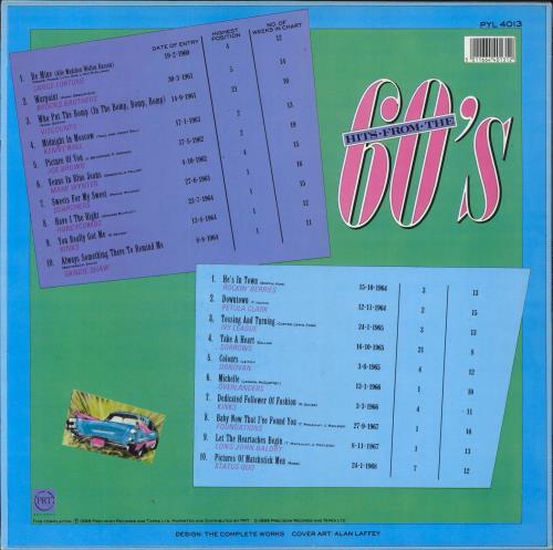 Various-60s & 70s Hits From The 60's vinyl LP album (LP record) UK SVALPHI807592