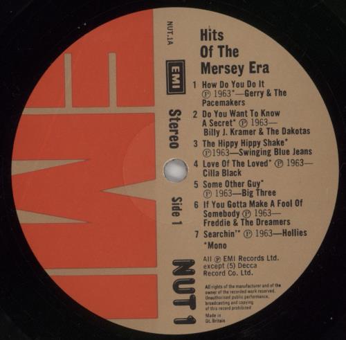 Various-60s & 70s Hits Of The Mersey Era vinyl LP album (LP record) UK SVALPHI696892