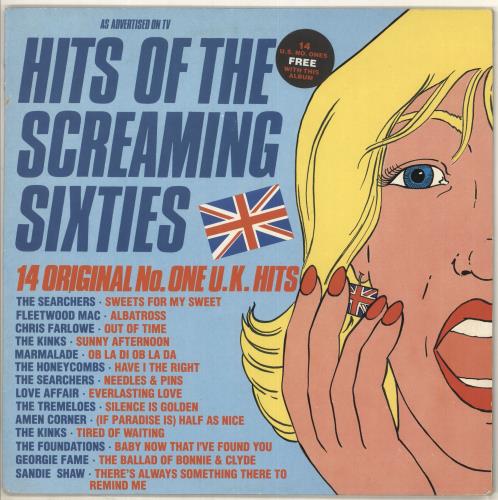 Various-60s & 70s Hits Of The Screaming Sixties vinyl LP album (LP record) UK SVALPHI674103