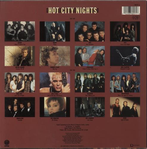 Various-60s & 70s Hot City Nights vinyl LP album (LP record) UK SVALPHO571577