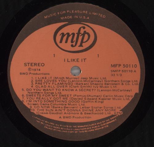 Various-60s & 70s I Like It - 20 Golden Hits Of The 60's vinyl LP album (LP record) UK SVALPIL735122