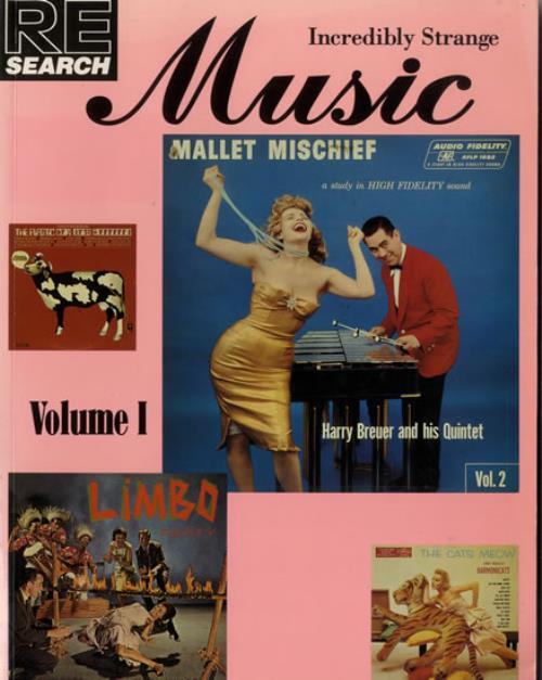 Various-60s & 70s Incredibly Strange Music book US SVABKIN557572