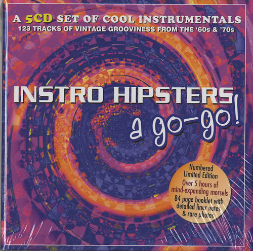 Various-60s & 70s Instro Hipsters A Go-Go! 5-CD album set UK SVA5CIN457635