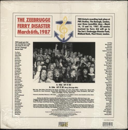 Various-60s & 70s Let It Be 12" vinyl single (12 inch record / Maxi-single) US SVA12LE538516