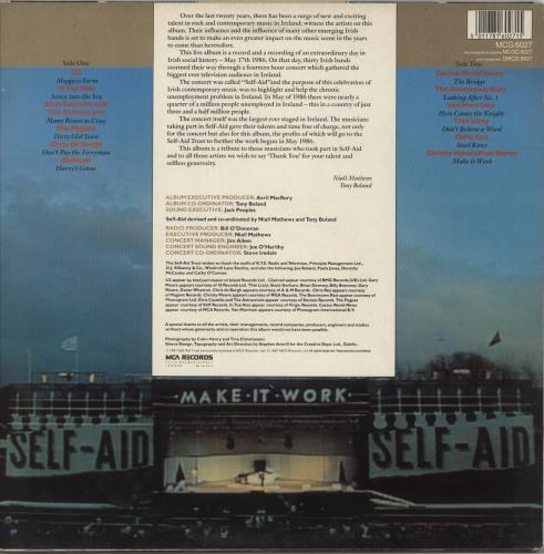 Various-60s & 70s Live For Ireland - EX vinyl LP album (LP record) UK SVALPLI872094