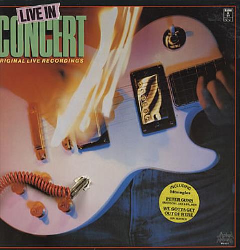 Various-60s & 70s Live In Concert vinyl LP album (LP record) Dutch SVALPLI314153