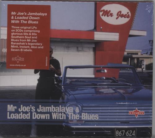 Various-60s & 70s Mr Joe's Jambalaya & Loaded Down With The Blues 2 CD album set (Double CD) UK SVA2CMR763927