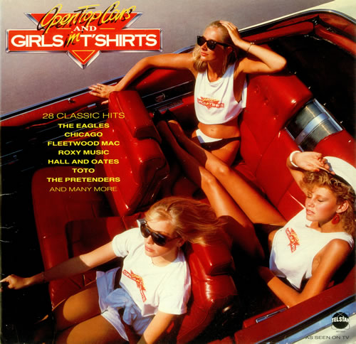 Various-60s & 70s Open Top Cars And Girls In T Shirts 2-LP vinyl record set (Double LP Album) UK SVA2LOP449225