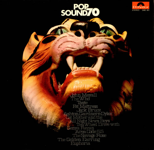 Various-60s & 70s Pop Sound 70 - Orange Vinyl vinyl LP album (LP record) German SVALPPO502846