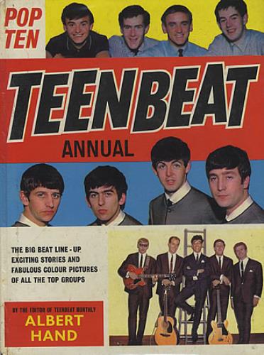 Various-60s & 70s Pop Ten Teenbeat Annual book UK SVABKPO387815