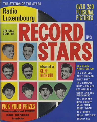 Various-60s & 70s Radio Luxembourg Record Stars No.3 book UK SVABKRA387834