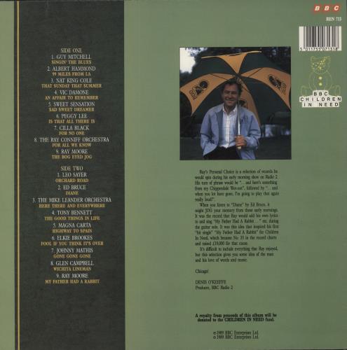 Various-60s & 70s Ray Moore A Personal Choice vinyl LP album (LP record) UK SVALPRA879248