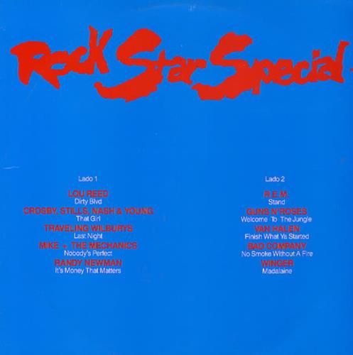 Various-60s & 70s Rock Star Special 1 vinyl LP album (LP record) Brazilian SVALPRO287765