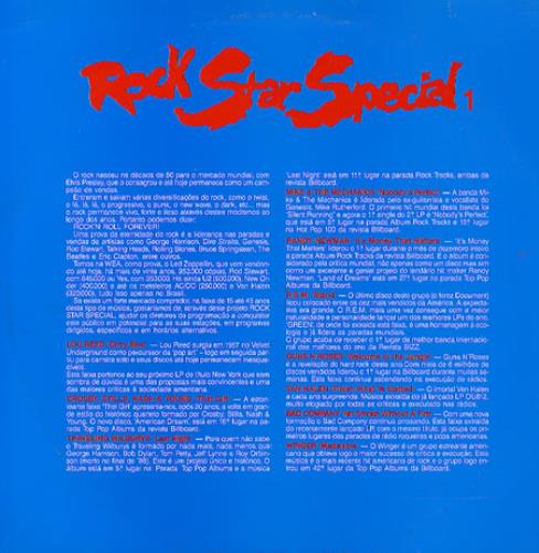 Various-60s & 70s Rock Star Special 1 vinyl LP album (LP record) Brazilian SVALPRO287765