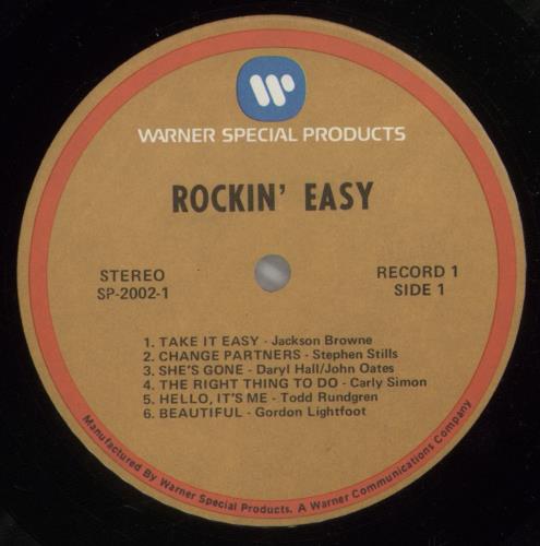 Various-60s & 70s Rockin' Easy - 24 Laid-Back Hits 2-LP vinyl record set (Double LP Album) US SVA2LRO725599
