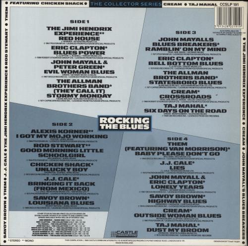 Various-60s & 70s Rocking The Blues 2-LP vinyl record set (Double LP Album) UK SVA2LRO558198