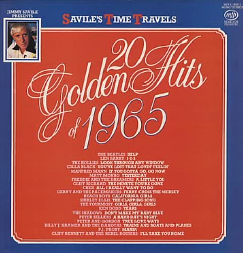 Various-60s & 70s Savile's Time Travels - 1965 vinyl LP album (LP record) UK SVALPSA302706