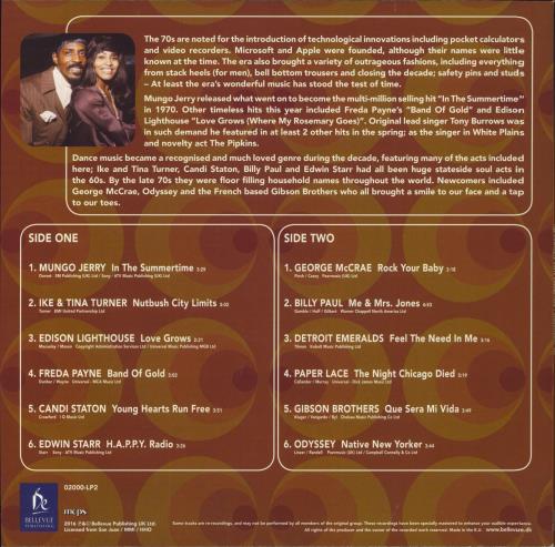 Various-60s & 70s Sensational 70's vinyl LP album (LP record) UK SVALPSE825591