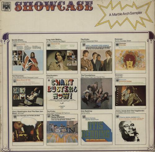 Various-60s & 70s Showcase - A Marble Arch Sampler vinyl LP album (LP record) UK SVALPSH684512