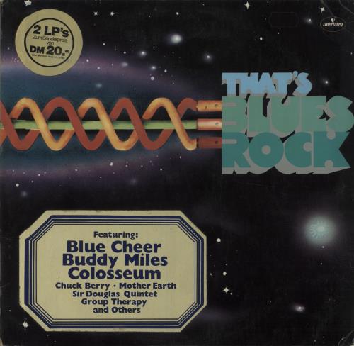 Various-60s & 70s That's Blues-Rock 2-LP vinyl record set (Double LP Album) German SVA2LTH674772