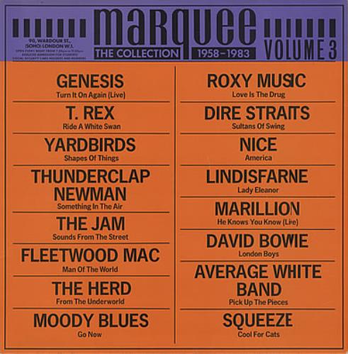 Various-60s & 70s The Marquee Collection - Volume 3 vinyl LP album (LP record) UK SVALPTH375769